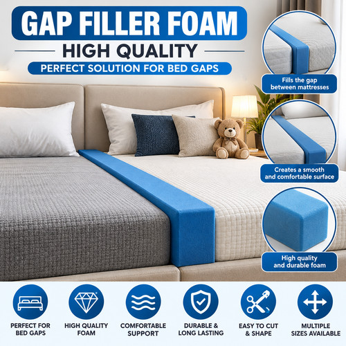 Premium high density foam - high, gap
