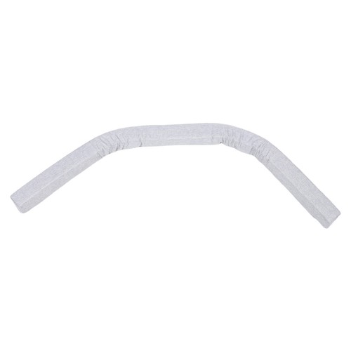 Bed frame gap cover - light, grey