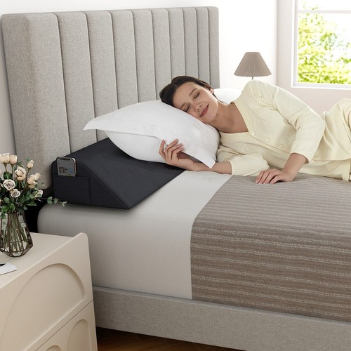 Size bed wedge pillow - bed, bolster