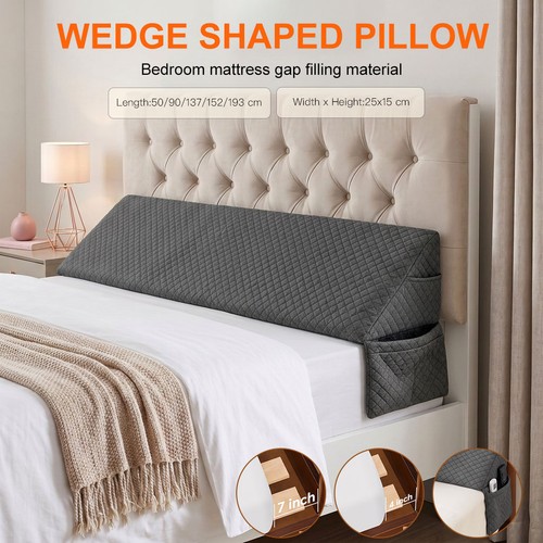 Bed wedge pillow - bed, memory
